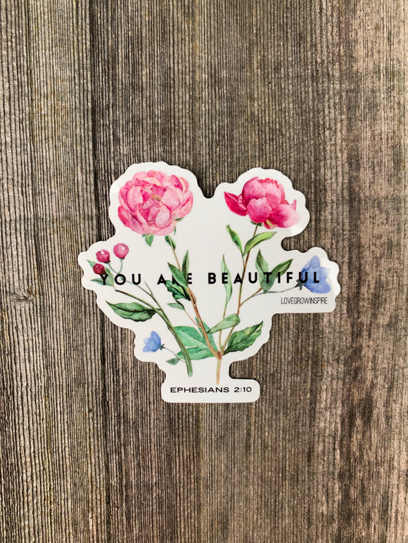 You Are Beautiful | Sticker